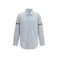 Thom Browne Blue Cotton Dress Shirt