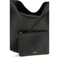 Isabel Marant Black Calf Leather Bos Taurus Shoulder Bag