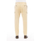 Peserico Beige Cotton Men's Pant