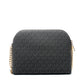 Michael Kors Black Leather Crossbody Bag