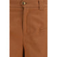 Chloé Orange Cotton Casual Pants