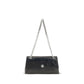 Tory Burch Black Suede Leather Shoulder Bag