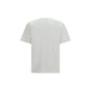 Burberry White Cotton T-Shirt