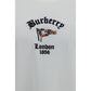 Burberry White Cotton T-Shirt