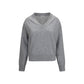 Brunello Cucinelli Gray Cashmere Sweater