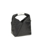 MM6 Black Calf Leather Bos Taurus Shoulder Bag