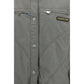 The Attico Gray Cotton Bomber
