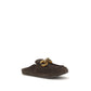 Pedro García Brown Calf Leather Bos Taurus Mules