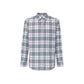 Burberry Blue Cotton Dress Shirt