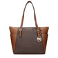 Michael Kors Brown Leather Shoulder Bag