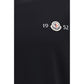 Moncler Black Cotton T-Shirt
