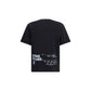 Stone Island Black Cotton T-Shirt