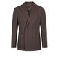 Peserico Brown Wool Men Jacket