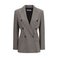 Max Mara Multicolor Viscose Blazer
