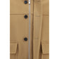 Lardini Beige Wool Oves Aries Full-Length Jacket