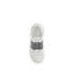 Valentino Garavani Silver Calf Leather Bos Taurus Low Top Sneakers