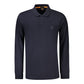 Hugo Boss Blue Cotton Men's Polo