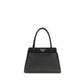 Prada Black Calf Leather Bos Taurus Handbag