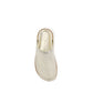 Forte_Forte Silver Fabric Mules