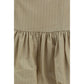 Ganni Beige Cotton Mini Skirt