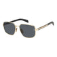 David Beckham Gold Metal Sunglasses