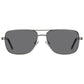Polaroid Black Metal Sunglasses
