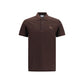 Burberry Brown Cotton Polo Shirt