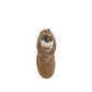 UGG Brown Leather Platform Sneakers