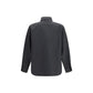 Valentino Garavani Gray Polyester Full-Length Jacket