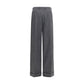 Valentino Garavani Gray Wool Oves Aries Pants