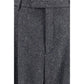 Valentino Garavani Gray Wool Oves Aries Pants