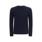 Prada Blue Wool Oves Aries Sweatshirt