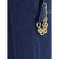 Darkpark Blue Cotton Jeans Denim