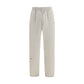 Represent Beige Cotton Casual Pants