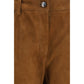 Magda Butrym Brown Lambskin Pants