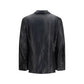Magda Butrym Black Lambskin Blazer