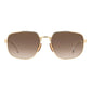David Beckham Gold Metal Sunglasses