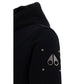 Moose Knuckles Black Polyester Hoodie