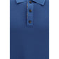 Burberry Blue Wool Oves Aries Polo Shirt