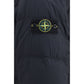 Stone Island Blue Goose Down Full-Length Jacket