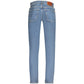 Hugo Boss Blue Cotton Men's Jeans