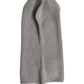 Dolce & Gabbana Men Grey Wool Ribbed Knit Balaclava Wrap One Size Hat