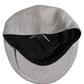 Dolce & Gabbana Men Light Grey Cashmere Newsboy Cabbie Cap Hat