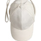 Dolce & Gabbana Men White Cotton Stretch Baseball Capello Hat