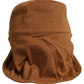 Dolce & Gabbana Men Brown Cotton Double Brim Baseball Cap Hat