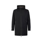 Herno Black Polyester Coat
