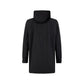 Herno Black Polyester Coat