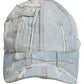 Dolce & Gabbana Men Blue Patchwork Cotton Denim Baseball Cap Hat