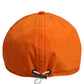 Dolce & Gabbana Men Orange Polyester Baseball Cap 6 Panels Hat