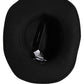 Dolce & Gabbana Men Black Classic Wide Brim Fedora Capello Hat